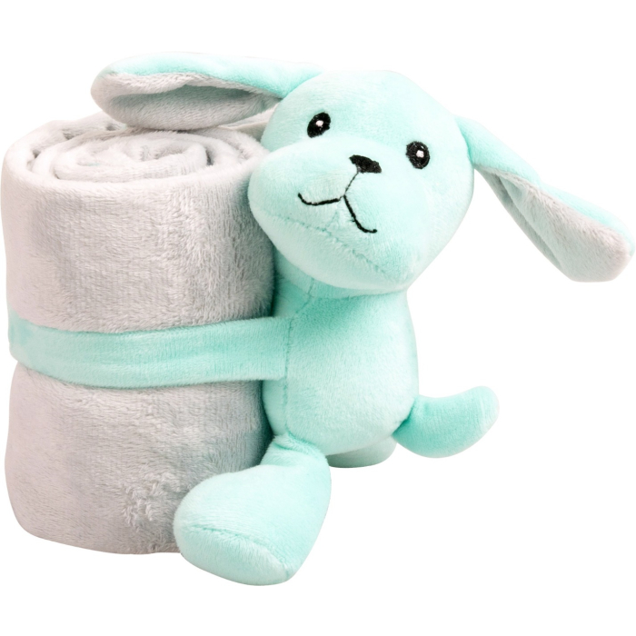 Pawise "Pupply Life" Couverture pour chiot (grise) avec jouets en peluche