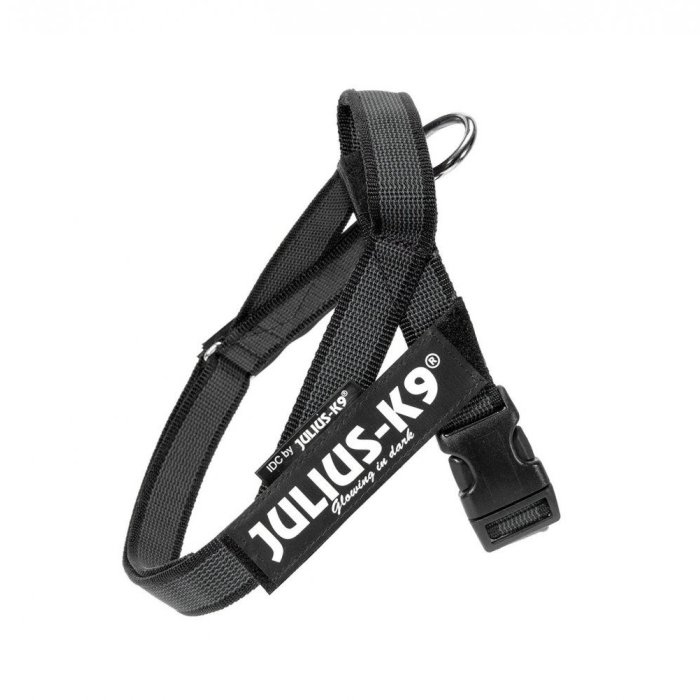 Julius-K9 Color+Gray IDC-Belt Harnais pour chiens - noir