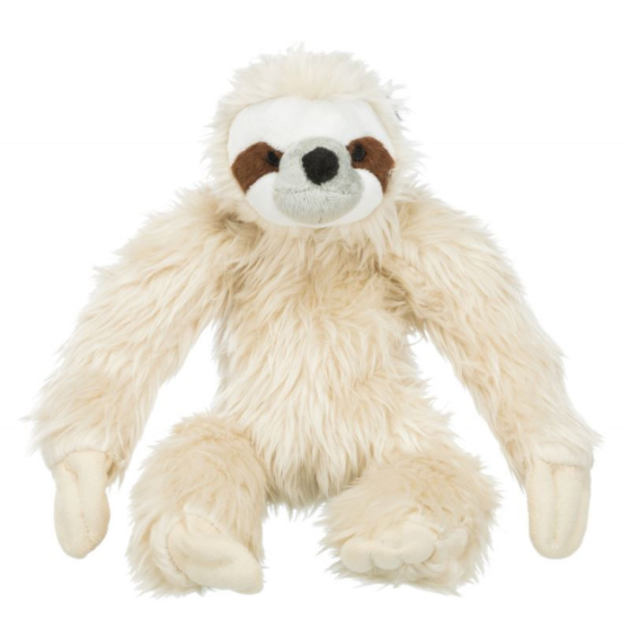 Trixie Paresseux, en peluche, beige clair - 35 cm | pour chiens