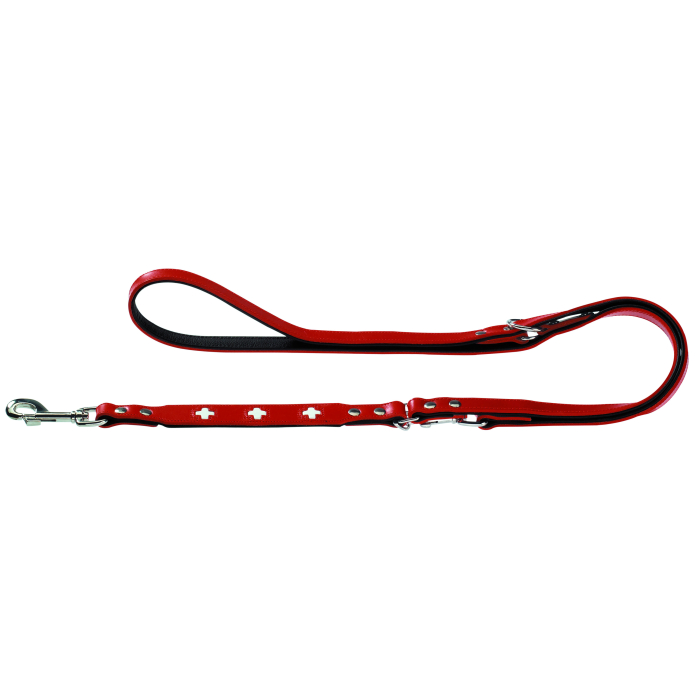 Laisse Swiss, rouge - 18 mm / 200 cm