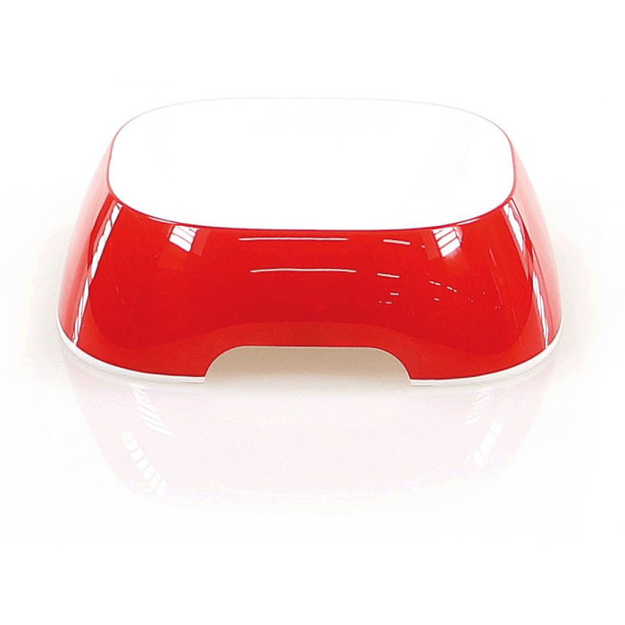 swisspet écuelles en plastique Sedona, rouge - M 20x18.5x6cm, 0.75 L