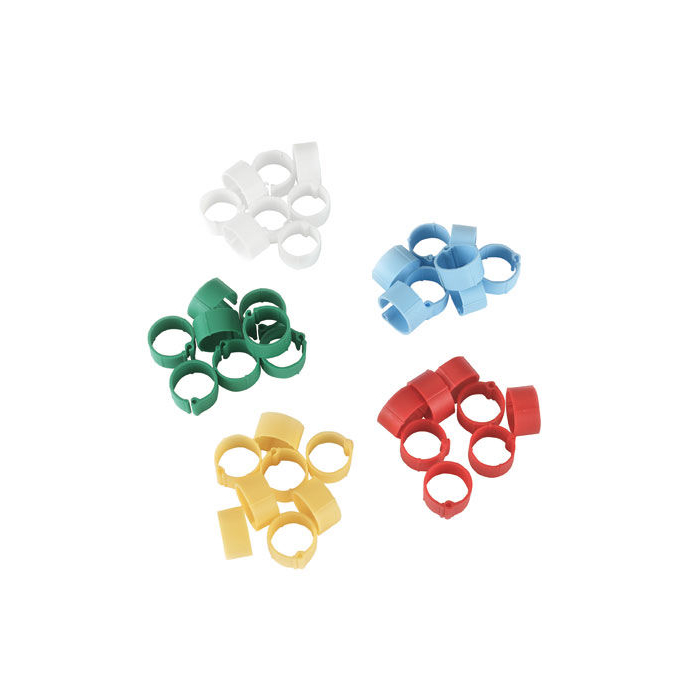 Kerbl Clips en plastique 100 pièces - 8mm