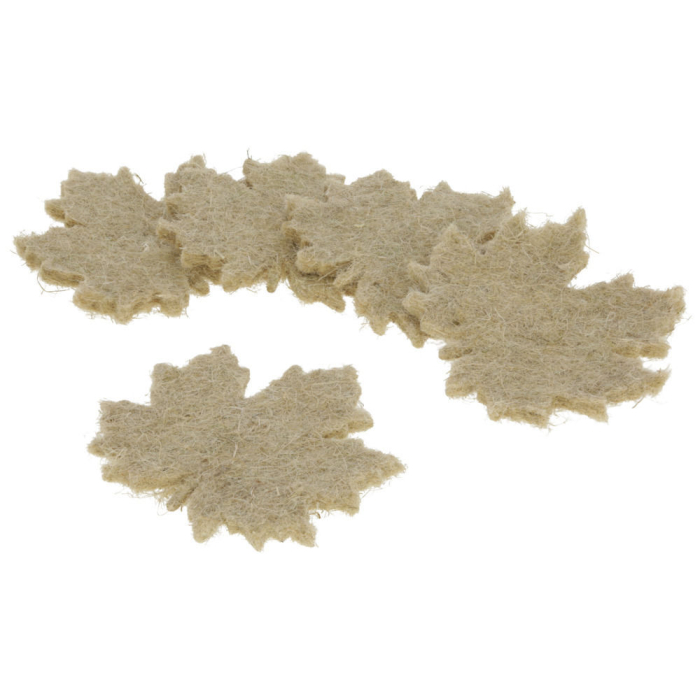 Kerbl Feuilles de fibre de chanvre, 13x12x0,5 cm | Pour les rongeurs