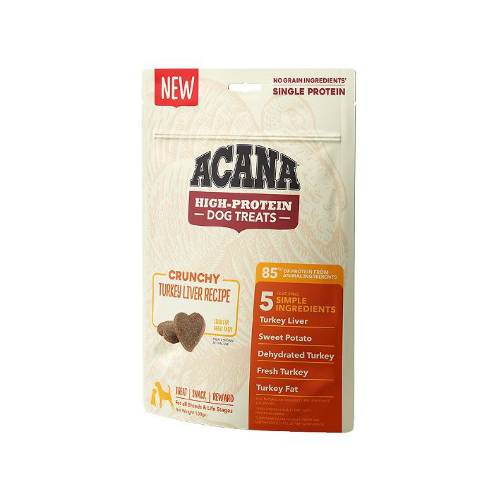 Acana Dog Crunchy Turkey Liver - 100 g