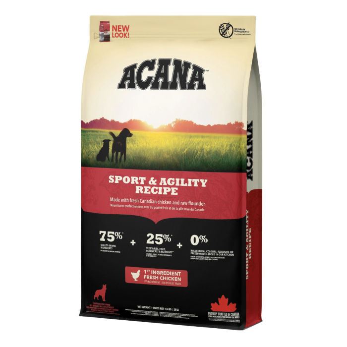 Acana Dog Sport & Agility Recipe - 11.4kg