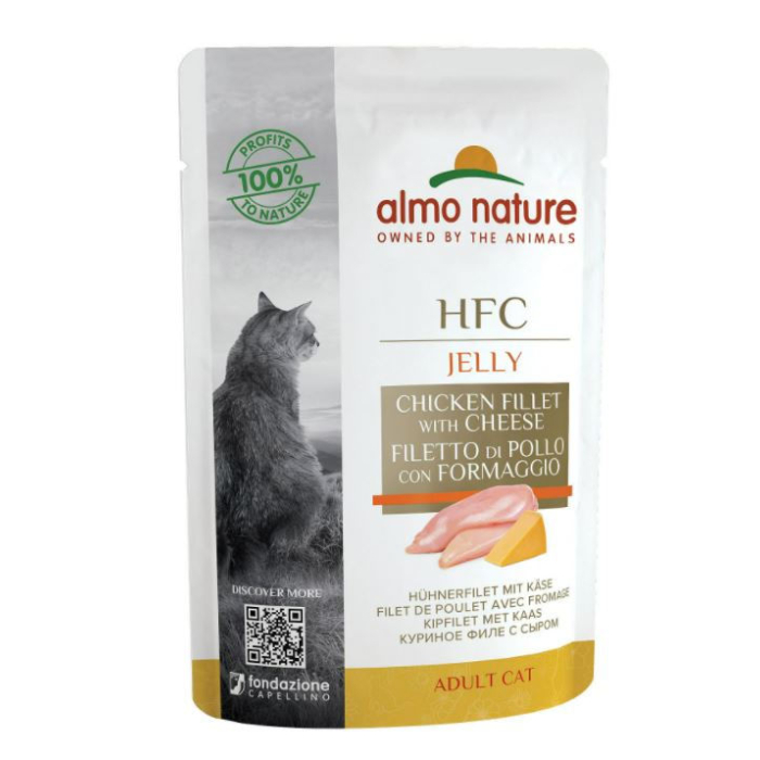DE Almo HFC Jelly - 24x55g | pour chats