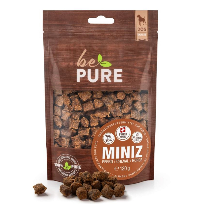 BC bePure "Miniz" avec cheval | snack sans gluten - 120g