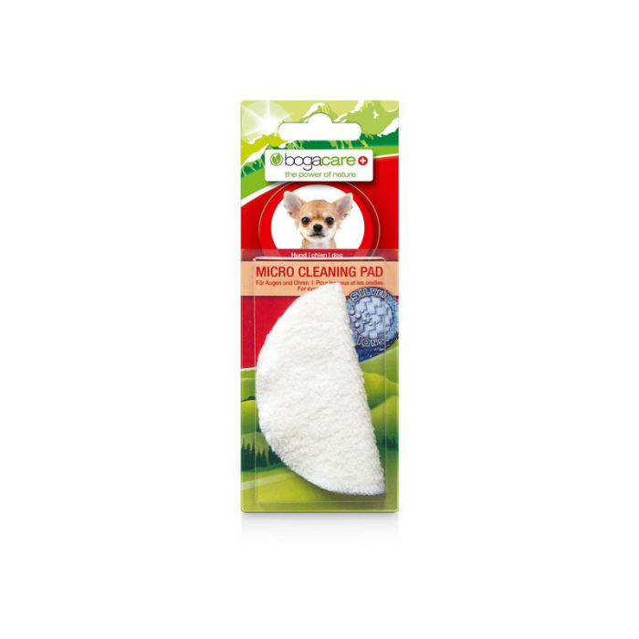 PV Bogacare Nettoyage des yeux et des oreilles Micro Cleaning Pad | Pour chiens