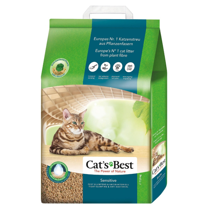 AF Cat‘s Best litière pour chats Sensitive | 20L/7.2kg