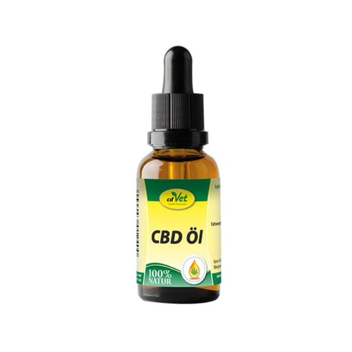 cdVet CBD huile, 20ml | Complément alimentaire pour chiens, chats et chevaux