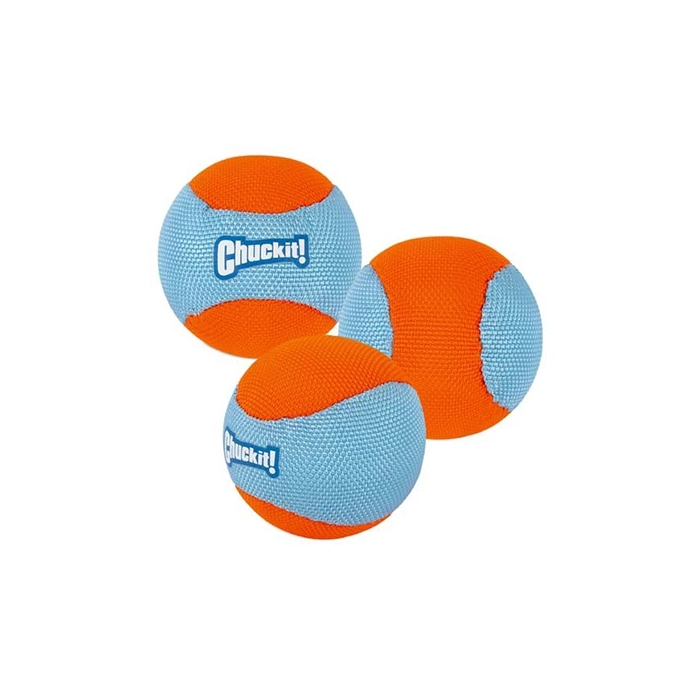 HO Chuckit Amphibious Ball - Lot de 3 - ø 6cm| pour chiens