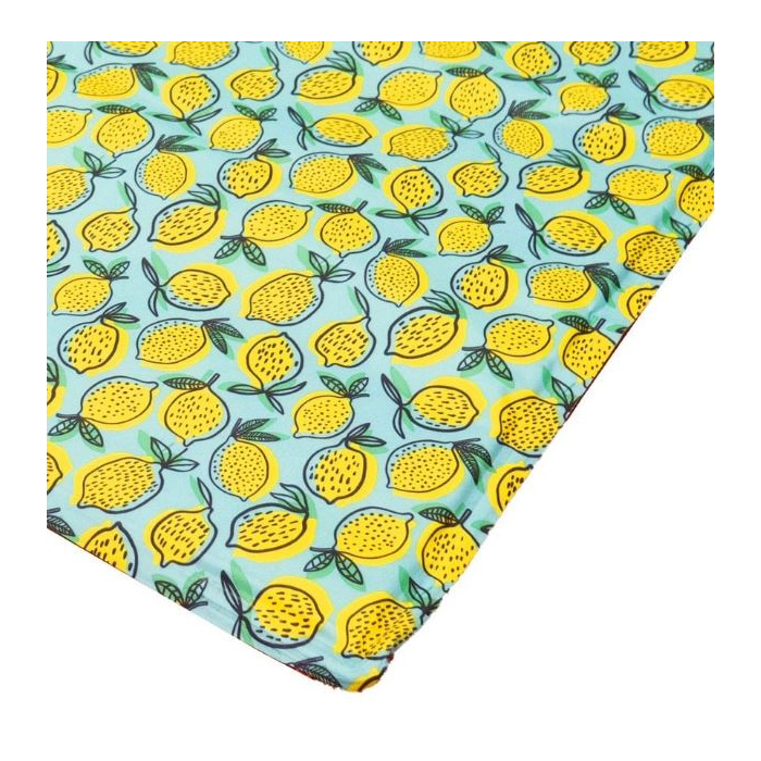 Croci Tapis réfrigérant Fresh LEMONS, jaune-bleu