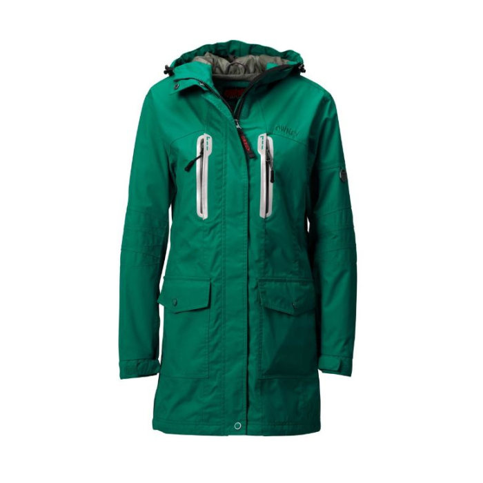 Owney Parka outdoor pour femmes "Arnauti" dark green