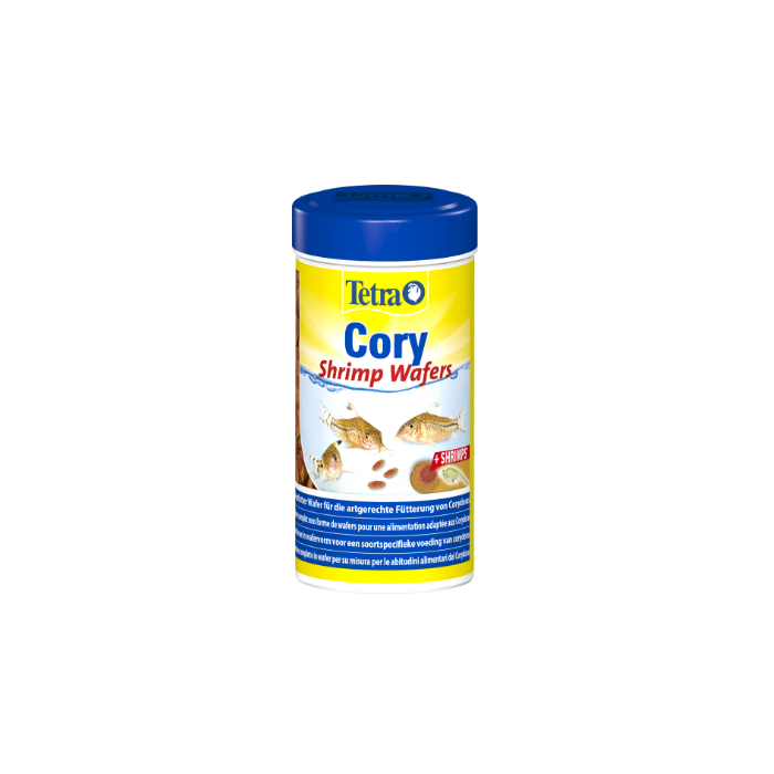 DE Tetra Cory Shrimp Wafers| Nourriture pour poissons