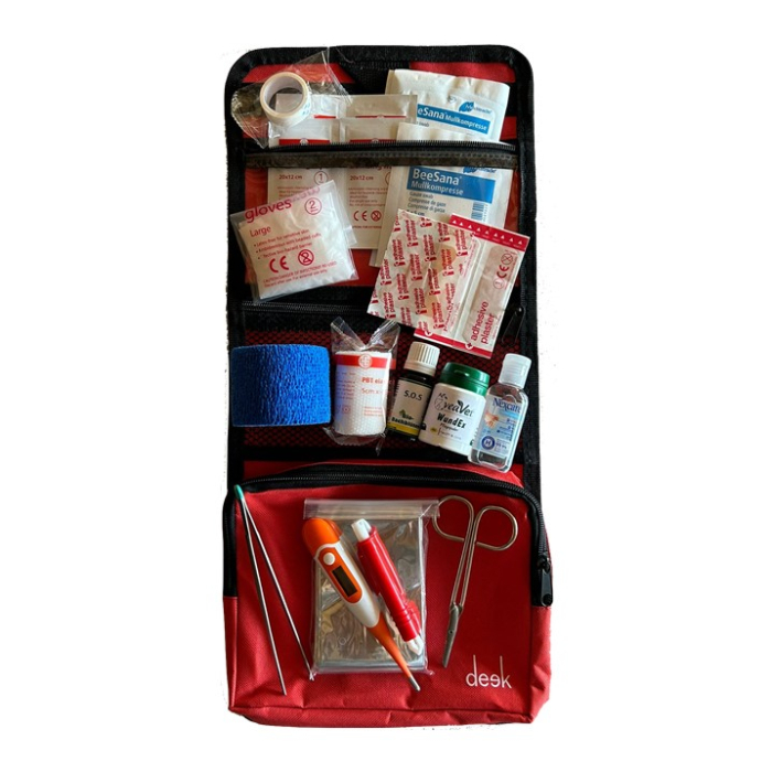  deek Trousse de secours pour chiens | Pharmacie de voyage