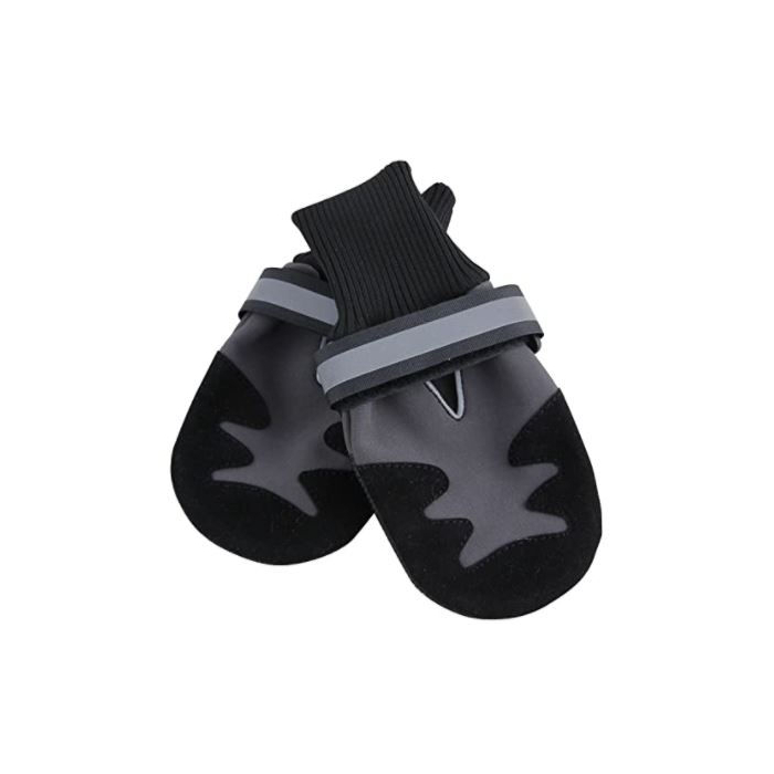 Pawise Protection de pattes "Doggy Boots", noir, 2 pcs. 