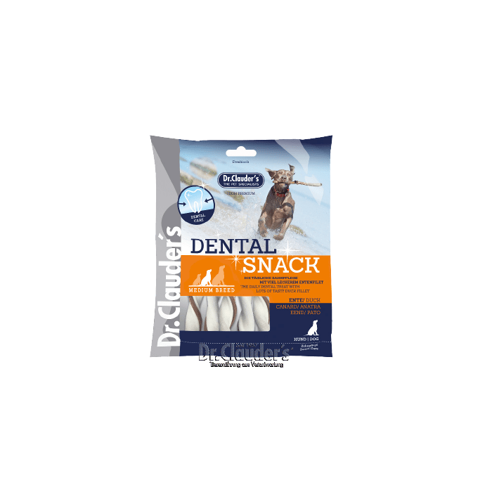 Dr.Clauder`s Dental Snack Canard - Medium Breed - 170g
