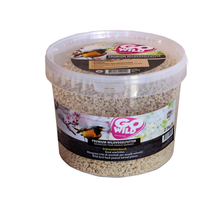 DE Grué arachides "Go Wild", aliment unique - 2,5 kg | pour les oiseaux sauvages