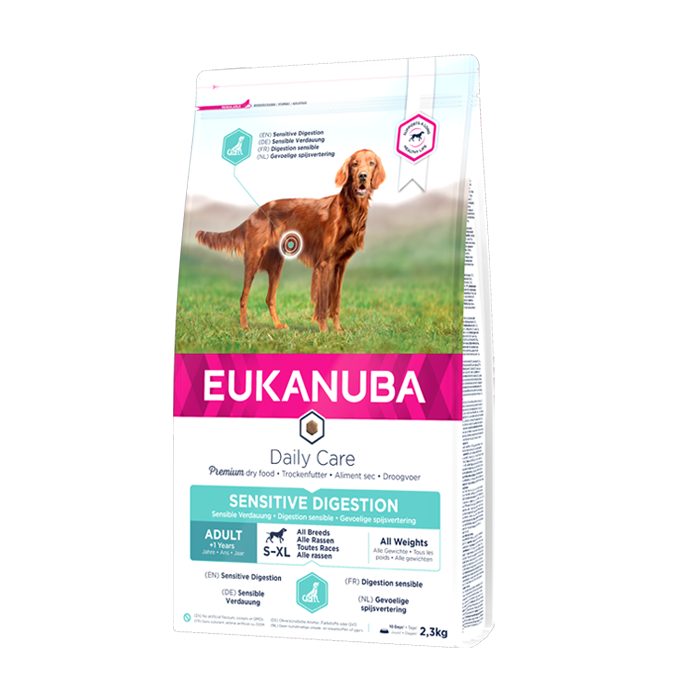 DE Eukanuba DailyCare Sensitive Digestion, All Breeds | Nourriture sèche pour chiens