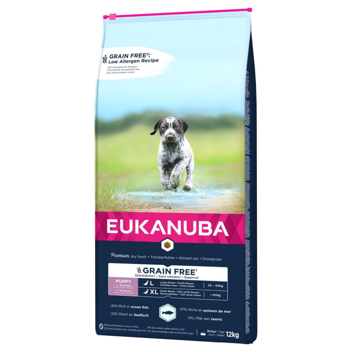 Eukanuba Grain Free Puppy Large/Extralarge mit Lachs