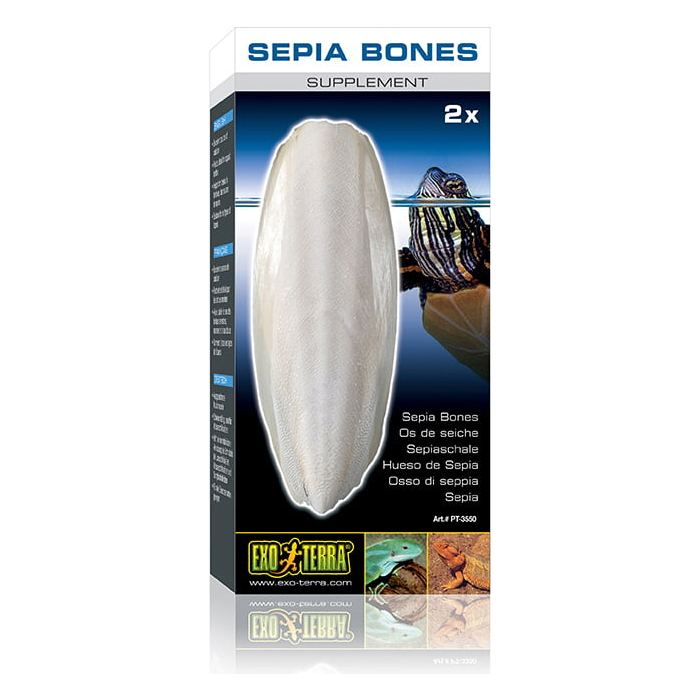 DE Exo Terra Sepia Bones/Coquilles de seiche 2 pcs