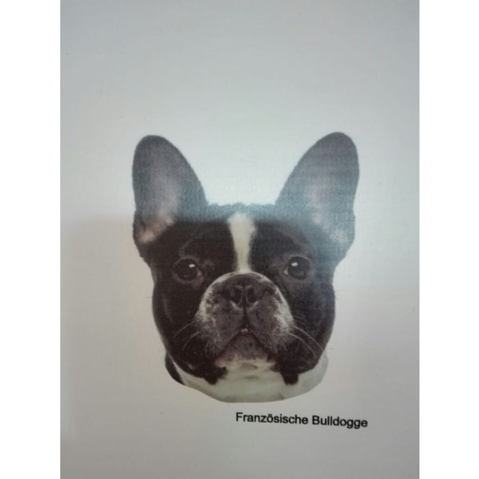 Autocollant Bouledogue français - "petcenter-edition" - 2 pièces