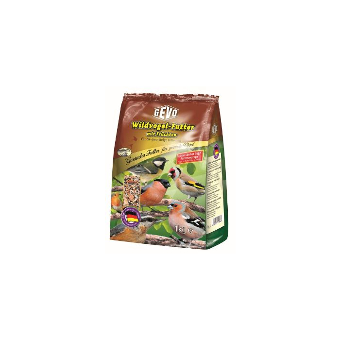 Gevo nourriture pour oiseaux sauvages avec fruits | 1kg