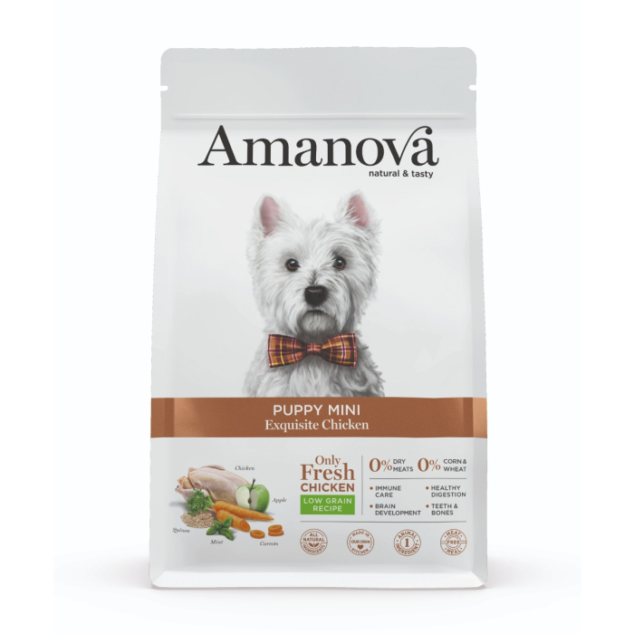 PV Amanova Puppy Mini - Exquisite Chicken Low Grain - Poulet