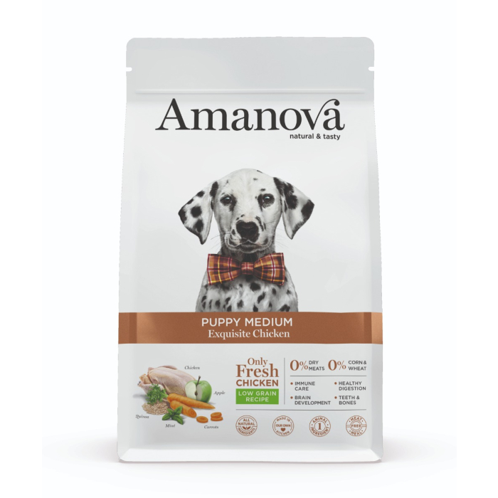 Amanova Puppy - Exquisite Chicken Low Grain - Poulet