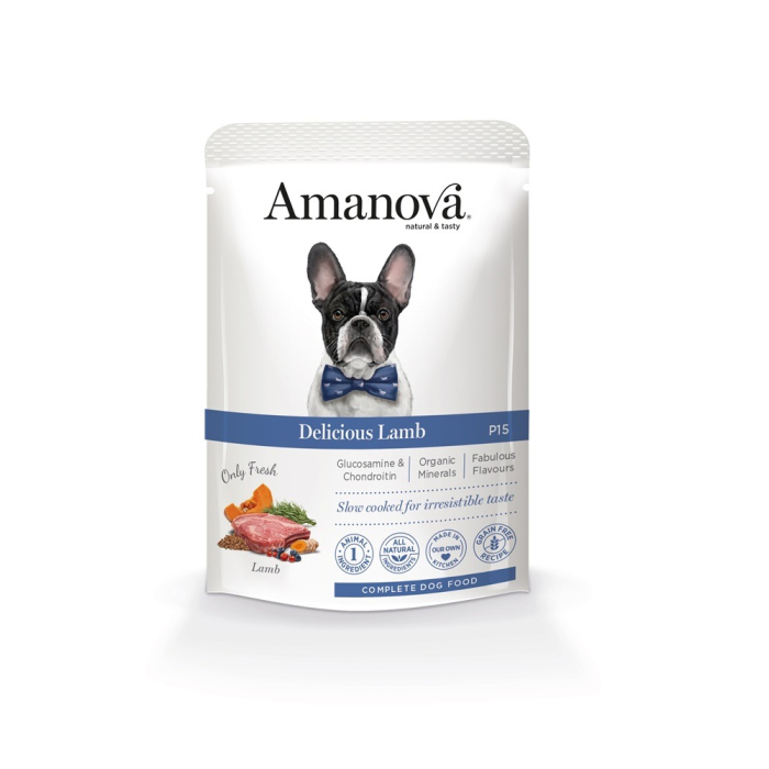 Amanova Dog Adult - Delicious Lamb & Pumpkin Grain Free - Agneau & citrouille