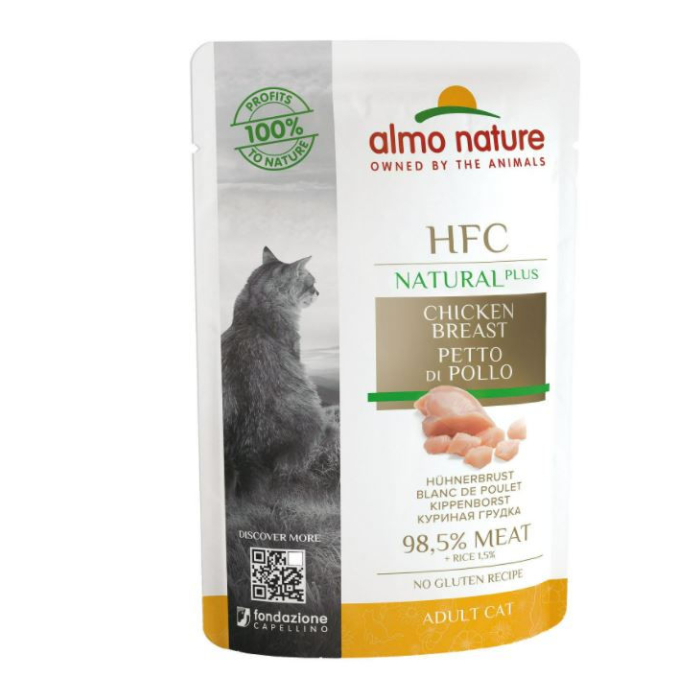 DE Almo HFC Natural Plus Adult, en sachet - 24x55g | diverses variétés