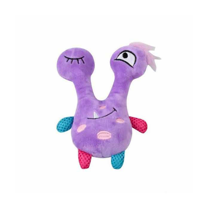 Pawise Monstre en peluche "Violet" lilas | 16cm