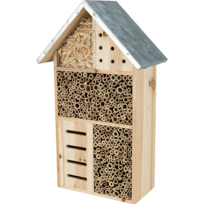 CZ Trixie Hôtel pour insectes, en bois - 29x49x16cm