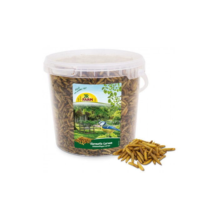 JR Farm Hermetia / Larves de mouches du soldat - 400g