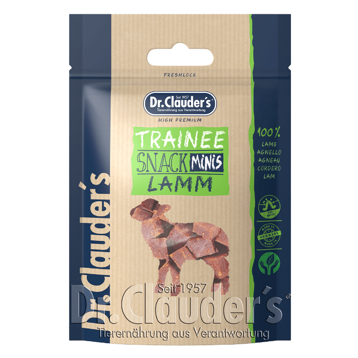 JS Dr.Clauder's Mini Trainee Snack Agneau - 50g | Snack pour chiens