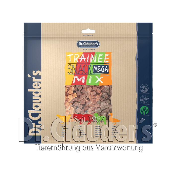 JS Dr.Clauder's Trainee Snack Mega Mix - 4 x 125g | Snack pour chiens