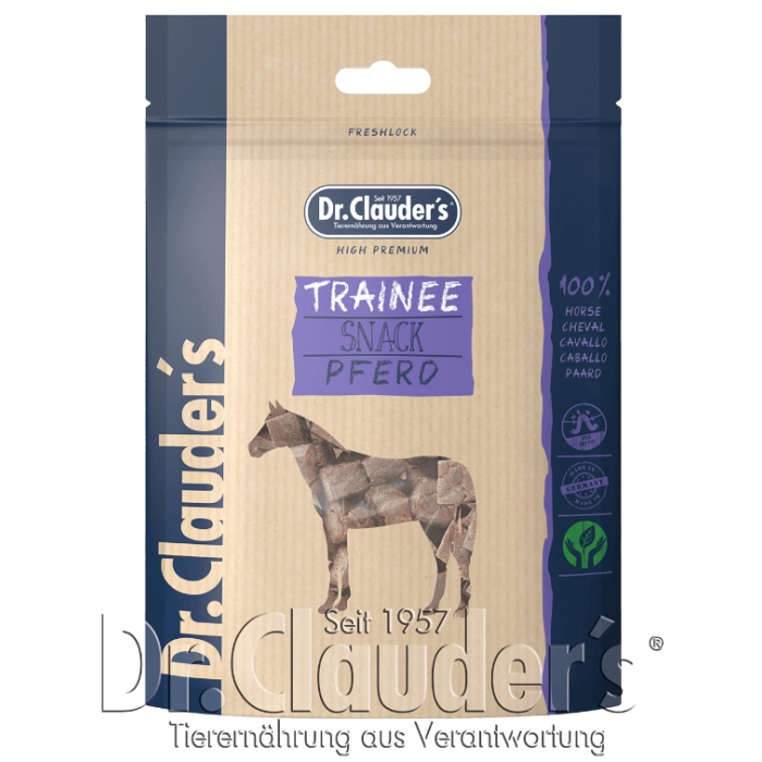 JS Dr.Clauder's Trainee Snack cheval - 80g | Snack pour chiens