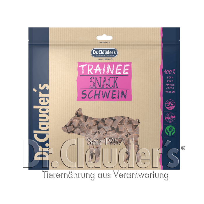 JS Dr.Clauder's Trainee Snack porc - 80g | Snack pour chiens