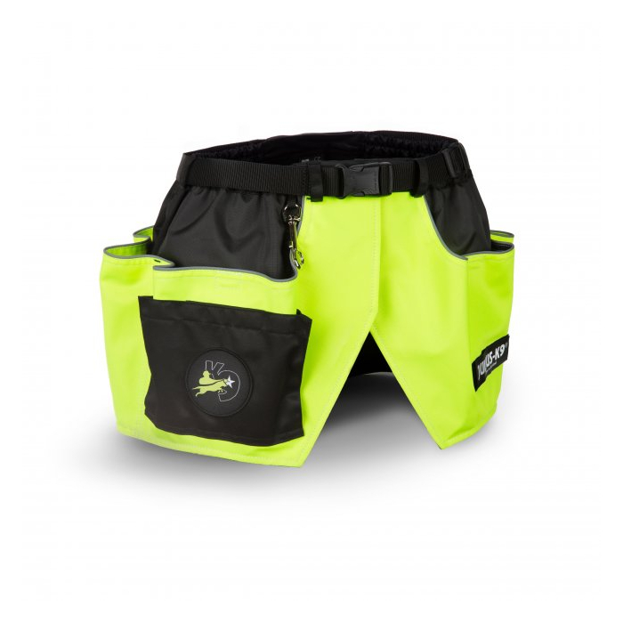 Julius-K9 Tablier de formation, noir fluo | sport canin