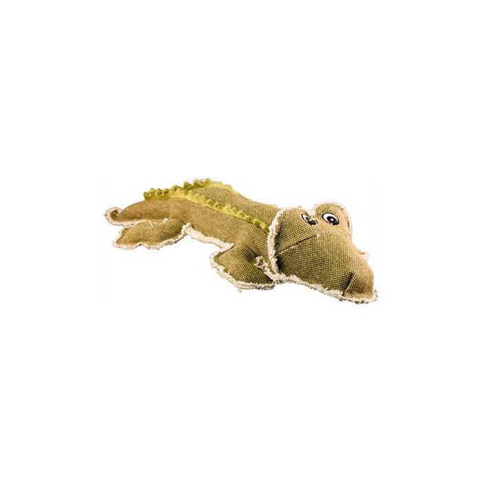 Pawise "Real Tuff" Crocodile en tissu pour chiens, 38cm