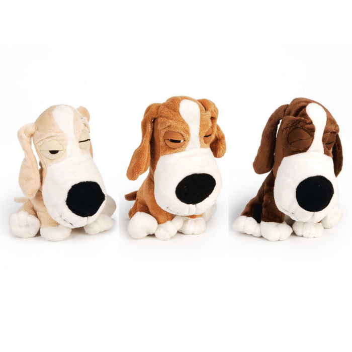 PV Chien en peluche "Lazy", assorti - 20cm | Pour les chiens