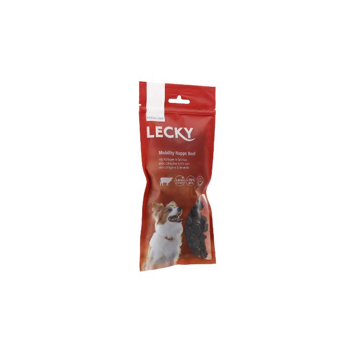 LECKY Mobility Happs Beef avec collagène & thé vert | Snack