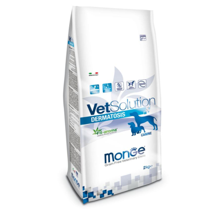 DE Monge Vet Solution Dermatosis Canine | Nourriture sèche pour chiens 