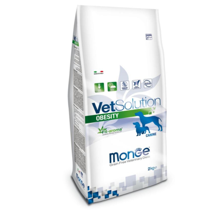 DE Monge Vet Solution Obesity Canine | Nourriture sèche pour chiens 