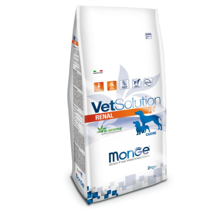 DE Monge Vet Solution Renal Canine | Nourriture sèche pour chiens 