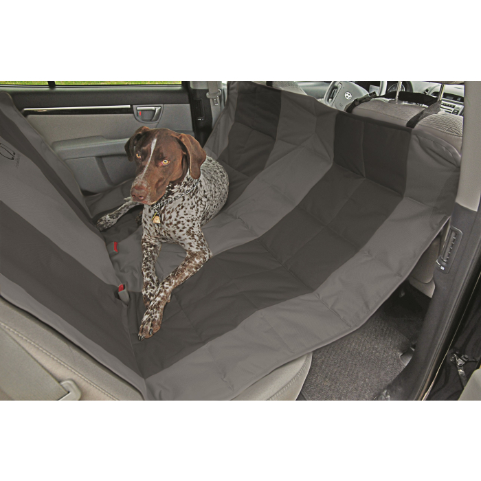 PETEGO Seat Protector Hammock - schwarz-anthrazit | Autositz-Schutz
