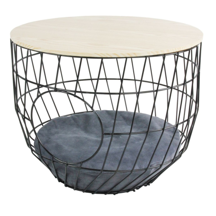 Pawise "Cozy Cat" caverne pour chats & table d'appoint