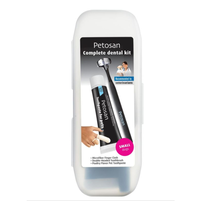 PV Petosan Complete Kit | Dentifrice, brosse et doigtier