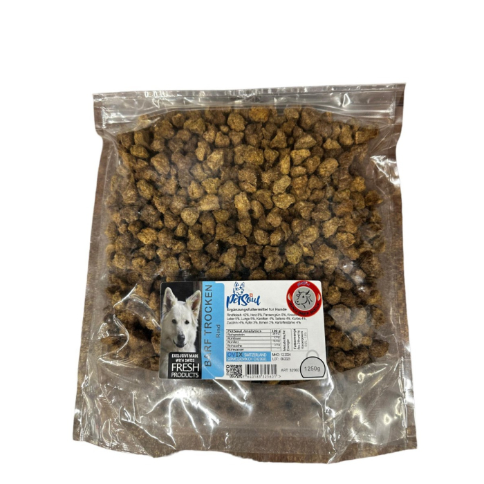 PetSoul nourriture sèche bœuf - 1250g