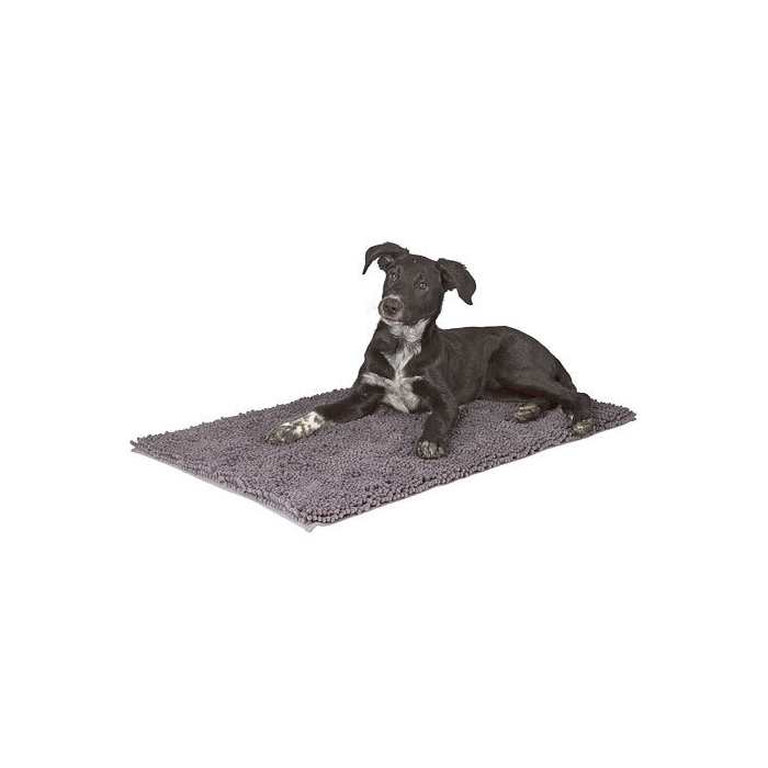 Kerbl Tapis anti-salissure SuperBed gris 80x50cm